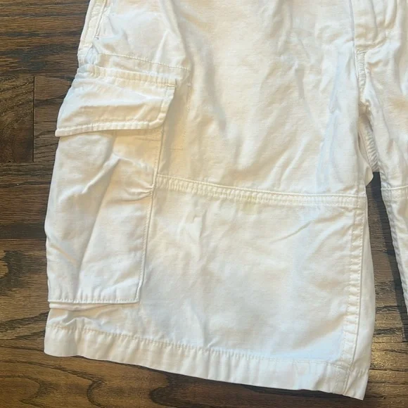 Polo Ralph Lauren Classic Cargo Shorts Khakis White/Relaxed Fit Size 31 - Picture 9 of 16
